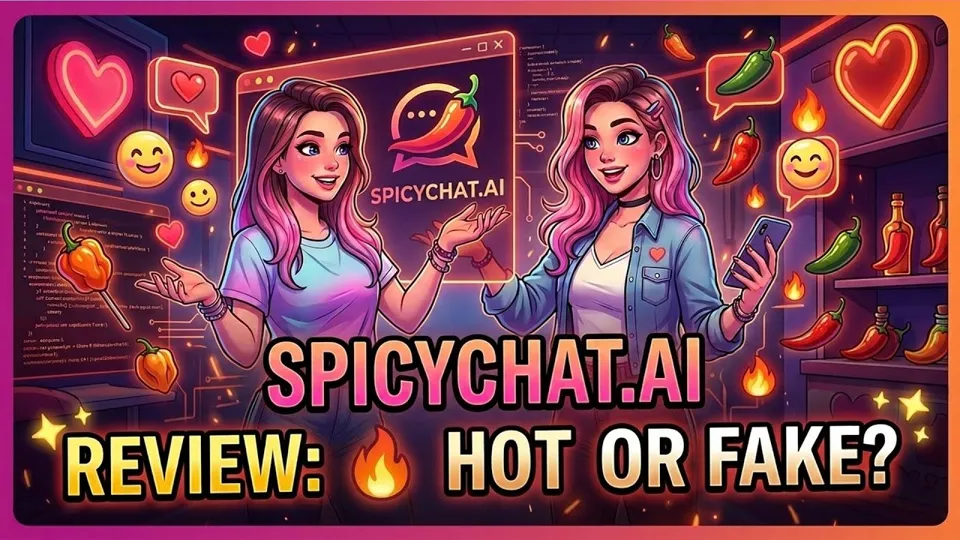 AI GirlfriendsのYouTube動画「Spicychat.ai Review & Tutorial: Free vs. Premium Tested」のサムネイル